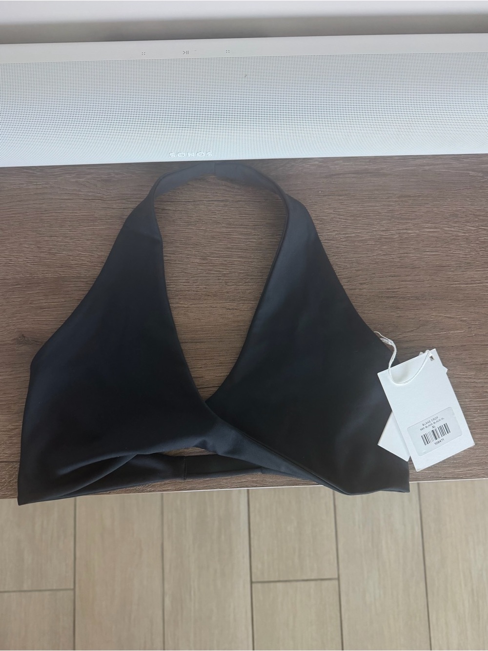 CSB Serenity Blake Crop Top in Black (Brand New)